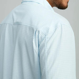 Camisas de Pesca Columbia para Hombre, OEM, de Secado Rápido, con Botones, 100% Poliéster, Resistentes al Viento, Protección Solar UPF 50+, Transpirables, con Logotipo Frontal - Product Image 2