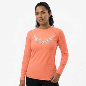 New Children's Unisex <b>Long</b> <b>Sleeve</b> T Shirt Spring Base Layer <b>Undershirt</b> Slim Fit Coated Finish Trendy Ins Style UPF50+ 100% - Product Image 4