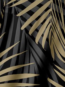 Chemise décontractée à manches courtes en satin tricoté respirant, style vacances hawaïennes, imprimée sur mesure pour hommes, idéale pour l'été et la plage, chemises Aloha bleues - Product Image 5