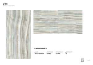 Loseta de Porcelana Brillante Elite Horizon de 600x1200mm, 60x120cm, 24x48 Pulgadas, para Interiores, de Primera Calidad, Estilo Contemporáneo - Product Image 5