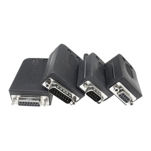 Chất lượng cao DB25 D-SUB nối 25pin Breakout thiết bị đầu cuối solderless nữ vít loại <span class=keywords><strong>Brass</strong></span> Nickel mạ nhà ở màu đen - Product Image 6