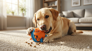 Vente en gros de balles pour chiens en TPR écologiques modernes de 8,5 cm, qui font des sons et distribuent des friandises |   Jouet à mâcher pour le nettoyage des dents Spiky |   Fournitures durables pour animaux de compagnie - Product Image 3