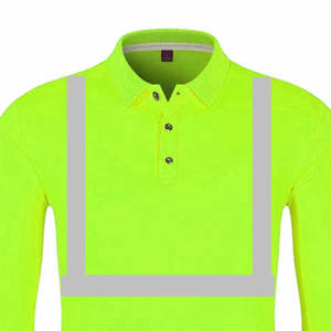 Camisa de Seguridad Reflectante de Alta Visibilidad Personalizada, Estilo Hawaiano, Fluorescente, para Trabajo de Construcción, para Mayor Visibilidad - Product Image 2