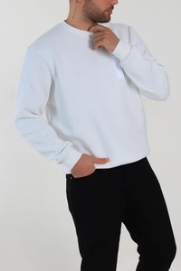 เสื้อสเวตเชิ้ตผู้ชายสำหรับฤดูหนาวจากโรงงานผู้ผลิต ผ้าโพลีเอสเตอร์ 100% ป้องกันรังสียูวี แห้งเร็ว คอกลม แขนยาว ทรงปกติ น้ำหนัก 180 กรัม - Product Image 4
