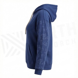 Sweat à capuche pour femme avec coupe ample pour un look streetwear tendance, qualité supérieure, molleton doux, couleur personnalisée - Product Image 3