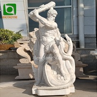 Statue grecque célèbre en plein air, Sculpture en marbre heracle