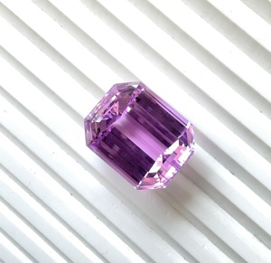 85.04ธรรมชาติกะรัต kunzite แปดเหลี่ยมตัดหินอัญมณีสำหรับทำเครื่องประดับที่ดี - Product Image 4
