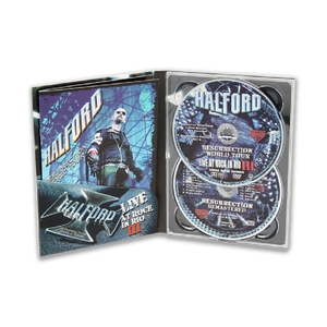 Custom Multi-Disc Layouts Movie DVD Digipak with Diagonal Pocket - Product Image 3