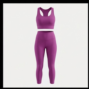 Vêtements de sport personnalisés avec logo, tenues de fitness, ensembles de yoga pour femmes, fabricant de vêtements de sport, couleurs personnalisées - Product Image 1