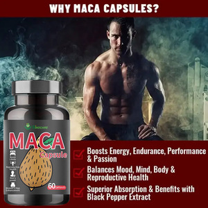 Premium organico radice di Maca Capsulesmaca integratore <span class=keywords><strong>Ginseng</strong></span> capsule nero estratto di Maca per la vitalità e l'energia degli uomini - Product Image 3