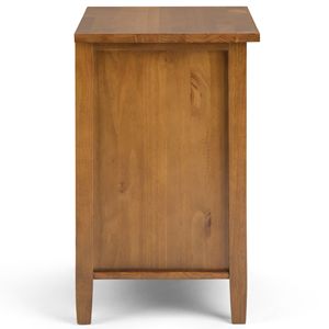 Comodino Warm Shaker con finitura marrone chiaro dorato - Product Image 6