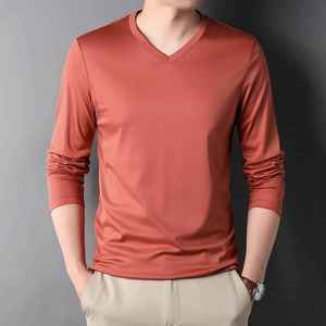 เสื้อยืดคอกว้างผู้ชาย สีเหลือง ผ้าฝ้ายออร์แกนิค 100% คุณภาพพรีเมียม ระบายอากาศได้ดี ผ่านการรับรอง GOTS ไม่หดตัวง่าย - Product Image 2