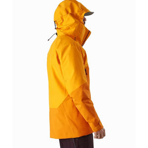 Chaqueta Cortavientos de Mezclilla Acolchada Impermeable y Transpirable para Hombre, con Logotipo Frontal, Color Sólido, MOQ Bajo, en Oferta - Product Image 3