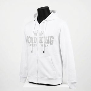 Sudadera con Capucha Personalizada con Logotipo, de Algodón Grueso, Talla Grande para Hombre, con Pedrería, Estilo Urbano - Product Image 4