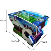 Machines à jetons électroniques de football d'arcade de table de football de jeux de football d'enfants pour le centre de jeu