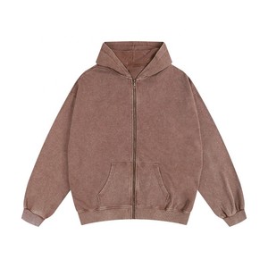 Sweat-shirt à capuche unisexe en molleton vert olive uni, coupe décontractée, poche kangourou, poignets côtelés, vente en gros de vêtements - Product Image 2