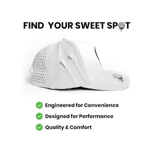 Gorra de Golf Personalizada Divertida con Soporte para Tees, Gorra de Golf Novedosa con Cuerda Trenzada, Gorra de Golf Vintage de 5 Paneles con Cierre a Presión, Verde - Product Image 4