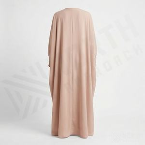 Abaya Jilbab de prière une pièce pour femme, robes longues, couleurs unies, motifs personnalisés, vêtements modestes - Product Image 2