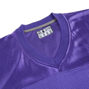 เสื้อเจอร์ซีย์ฟุตบอลสีพื้นสำหรับผู้ชายเสื้อออกกำลังกายระบายอากาศแบบคลาสสิกใส่ได้ทั้งชายและหญิงเสื้อกีฬาชุดออกกำลังกายแบบลำลอง - Product Image 4