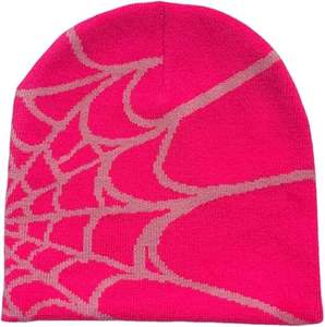 Bonnet en tricot unisexe personnalisé avec motif abstrait |   Bonnet extensible chaud d'hiver |   Fabricant |   Personnalisable - Product Image 2