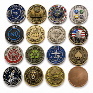 Moneda Inteligente NFC Premium - Tarjeta de Visita y Moneda de Desafío de Metal Grabada con Láser Personalizada - Product Image 5
