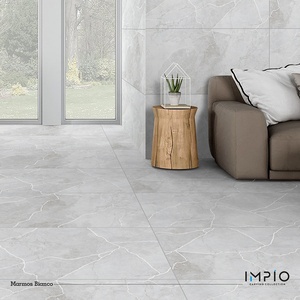 Carreaux vitrifiés émaillés en porcelaine résistants à la chaleur de qualité supérieure 600X1200mm finition de sculpture pour salles de bains modernes commerciales - Product Image 5