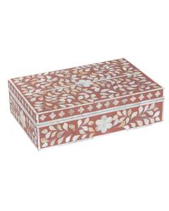 Caja de Almacenamiento Moderna de Lujo Mother Pearl, Diseño Flexible y Funcional, Solución Decorativa con Incrustaciones de Concha, Fabricante Mayorista - Product Image 3