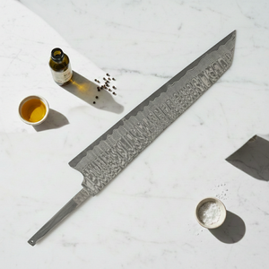 Couteau de Chef Professionnel en Acier Inoxydable Damas Fait Main Durable Écologique Taille Personnalisée Ambidextre Compatible Lave-Vaisselle OEM/ODM - Product Image 3