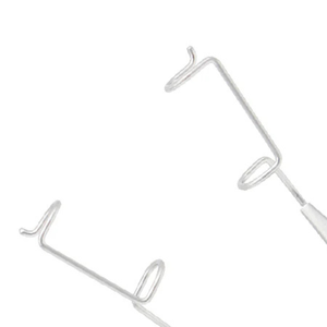 Espéculo ocular Liebermann con alambre K, retractor de párpados quirúrgico oftálmico manual de acero inoxidable, 8 cm, instrumento reutilizable - Product Image 5