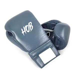 ถุงมือชกมวยหนังวัวต่อสู้วัสดุทนทานสำหรับนักสู้มาใหม่ - Product Image 5