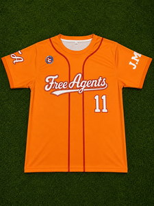Maillots de baseball personnalisés sublimés à manches courtes – Uniformes sportifs personnalisables pour clubs – Commandes en gros pour équipes – Impression intégrale sur le devant - Product Image 1