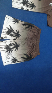 High Quality Breathable Summer T-Shirt and Shorts <b>Set</b> Polyester/Cotton Heat-Transfer Printed Custom Color & Logo Unisex - Product Image 3