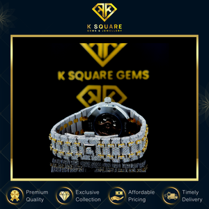 นาฬิกาข้อมือสายเพชร ระบบอนาล็อก ตัวเรือนสแตนเลสสตีล คุณภาพสูงสุด สำหรับการใช้งานแบบอัตโนมัติ กันน้ำได้ 3 เมตร จำหน่ายจำนวนมาก - Product Image 5