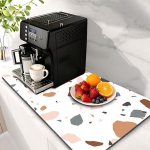 Tappetino Super Assorbente 43x71 cm per Bancone Bar Caffè, Grande Tappetino da Cucina che si Adatta Perfettamente Senza Problemi con la Macchina del Caffè - Product Image 1