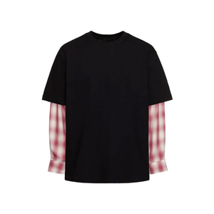 เสื้อยืดผู้ชายแบบสองชั้น ทนทานสูง พิมพ์โลโก้ตามสั่ง คอกลม แขนสั้น ผ้าฝ้าย 100% เนื้อผ้าวอร์สเตด แห้งเร็ว - Product Image 1