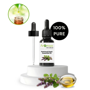 AROMAAZ International Huile Essentielle de Patchouli Noir Séché Biologique Naturelle Distillée à la Vapeur Qualité Cosmétique 100% Pure Anti-Âge GMP - Product Image 2
