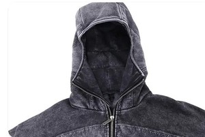 Sweat à capuche pour homme Inland Industries, tissu polaire, mélange polyester/coton, coupe régulière, manches longues, respirant, séchage rapide, hiver - Product Image 5