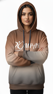 เสื้อฮู้ดดี้โอเวอร์ไซส์สไตล์แฟชั่นสำหรับทุกเพศ พร้อมลายพิมพ์แบบซับลิเมชั่นที่เรียบเนียน เหมาะสำหรับสตรีทแวร์แนวโมเดิร์นในเมือง - Product Image 2