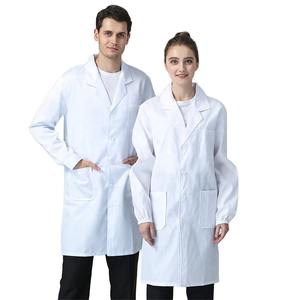 Bata de Laboratorio de Moda para Mujer, Manga Corta, Vestido de Doctora o Enfermera, Uniformes Médicos de Manga Larga, Chaqueta Blanca, Bata de Laboratorio - Product Image 6