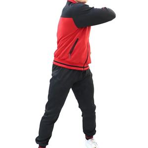 Ropa deportiva con logotipo personalizado, chándal de poliéster para hombre con cremallera, sublimación de calentamiento para hombre, conjunto de chándal de dos piezas para gimnasio para hombre y mujer - Product Image 5