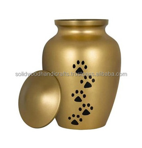 Cremación funeraria Urnas de latón para gatos y perros Urnas conmemorativas para mascotas funerarias para cenizas de gatos y perros Urnas al por mayor a bajo precio - Product Image 2