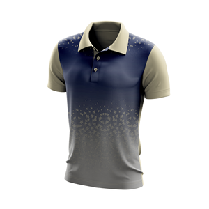 Camiseta Deportiva de Manga Corta para Hombre, Sublimada, 100% Poliéster, de Alta Calidad, Anti-Pilling, Transpirable, para Golf y Tenis - Product Image 2