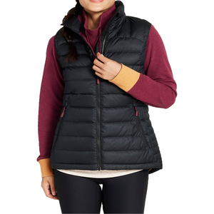 Gilet matelassé personnalisé avec logo pour femme, sans manches, unisexe, hiver 2025, décontracté, coupe-vent, rembourré - Product Image 5