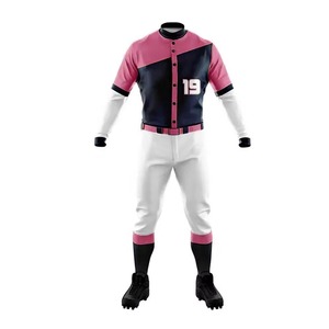 Uniforme de baseball en polyester 100 % de qualité supérieure, nouvelle collection 2026, coutures premium, personnalisation du nom de l'équipe, séchage rapide et respirant - Product Image 4
