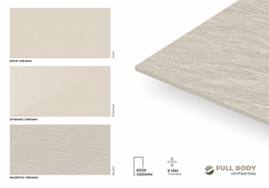 กระเบื้องพอร์ซเลนลายหินแบบต่อเนื่อง ผิวมันเงา ขนาด 600x1200 มม. สำหรับปูพื้นและผนังภายในอาคาร คุณภาพระดับพรีเมียม - Product Image 3