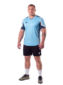 Conjunto de Uniforme de Fútbol Personalizado al por Mayor Just Play Plus Size, Uniforme de Equipo de Fútbol 100% Poliéster con Cuello en V, Transpirable y de Secado Rápido de Fábrica - Product Image 2