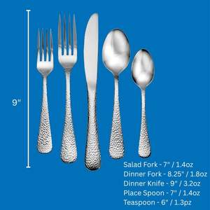 Juego de Cubiertos de Primera Calidad Diseñado para Fiestas a Gran Escala y Comidas Familiares Tranquilas, para Uso Diario y Consistente - Product Image 3