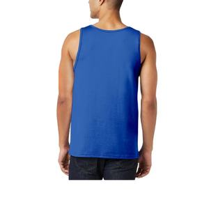 Vente en gros de débardeurs d'entraînement décontractés pour hommes grande taille 100% coton design de logo personnalisé respirant tricoté fitness course imprimé - Product Image 5