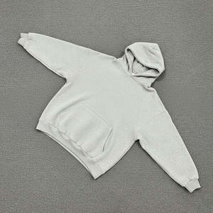 Nouvel Arrivage 2026 – Sweat à Capuche Hiver Femme 100% Coton Polaire, Couleur Personnalisable, Motif Uni, Épaules Tombantes, Pull à Capuche pour Femme - Product Image 1