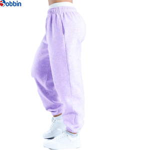 Pantalones Anchos de Cintura Media Elástica con Cordón Ajustable, 100% Algodón, Corte Bootcut, Estilo Urbano para Mujer, Calidad Premium de BOBBIN INDUSTRIES - Product Image 1